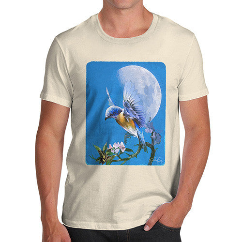 Men's Bird Fly at Moonlight T-Shirt