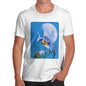 Men's Bird Fly at Moonlight T-Shirt