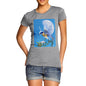 Women's Bird Fly at Moonlight T-Shirt