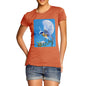 Women's Bird Fly at Moonlight T-Shirt