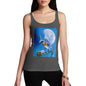 Women's Bird Fly at Moonlight Tank Top