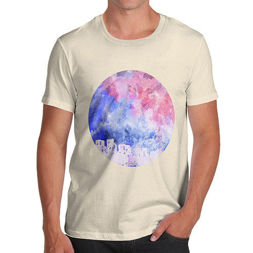 Men's Rainbow Moonlit City T-Shirt
