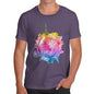 Men's Rainbow Watercoloured World T-Shirt