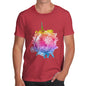 Men's Rainbow Watercoloured World T-Shirt