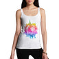 Women's Rainbow Watercoloured World Tank Top