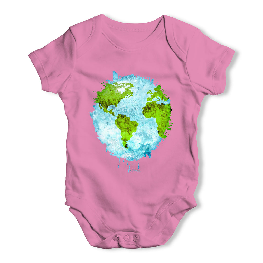 Melting Earth Baby Grow Bodysuit