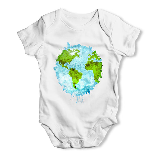 Melting Earth Baby Grow Bodysuit