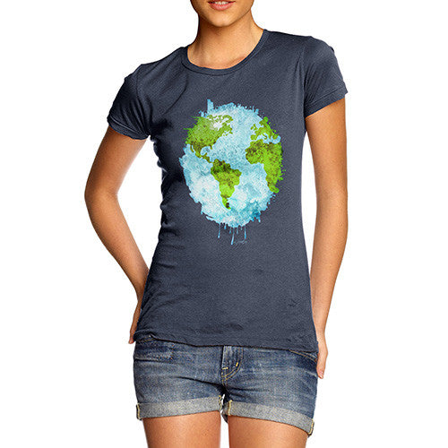 Women's Melting Earth T-Shirt