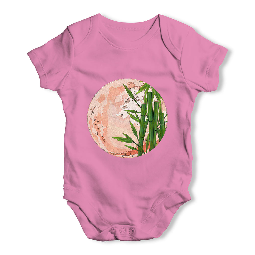 Watercolour Moon Baby Grow Bodysuit