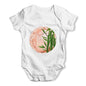 Watercolour Moon Baby Grow Bodysuit