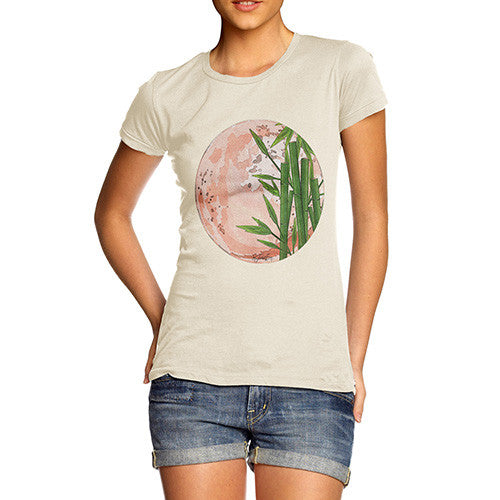 Women's Watercolour Moon T-Shirt