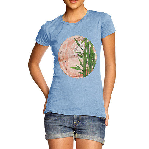 Women's Watercolour Moon T-Shirt