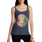 Women's Watercolour Moon Tank Top