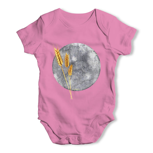 Grey Moon Baby Grow Bodysuit