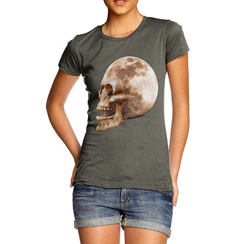 Women's Moon Skull T-Shirt