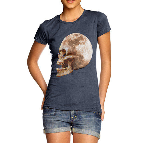 Women's Moon Skull T-Shirt