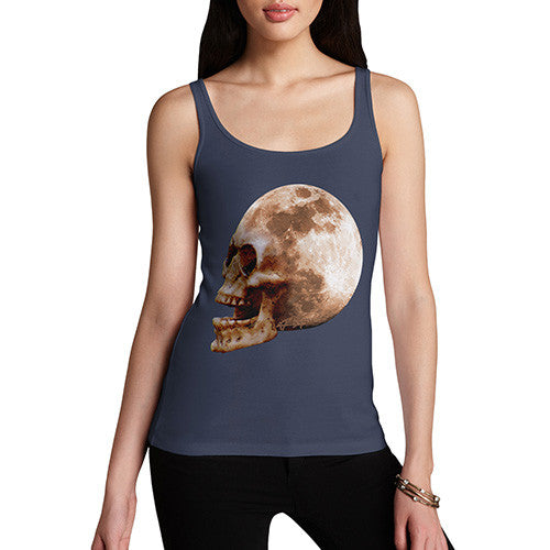 Women's Moon Skull Tank Top