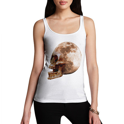 Women's Moon Skull Tank Top