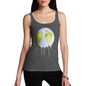 Women's Dripping Watercolour Planet Earth Tank Top