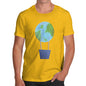 Men's Earthballoon Hot Air Balloon T-Shirt