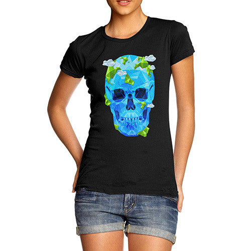 Women's Diamond Skull T-Shirt