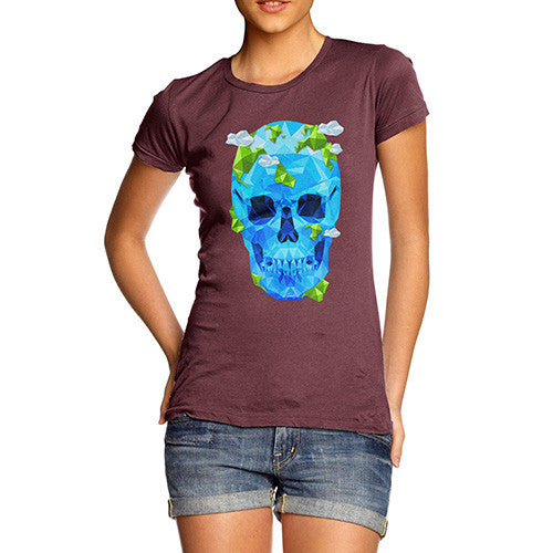 Women's Diamond Skull T-Shirt