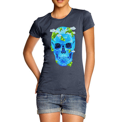 Women's Diamond Skull T-Shirt