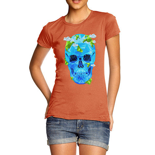 Women's Diamond Skull T-Shirt