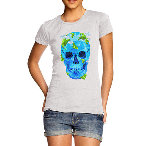 Women's Diamond Skull T-Shirt