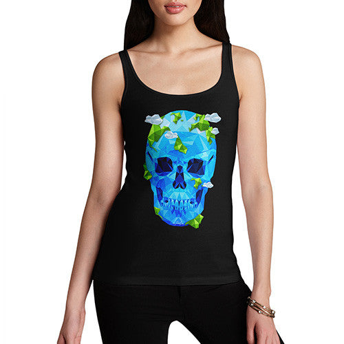 Women's Diamond Skull Tank Top