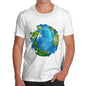 Men's Global Warming Melting Earth T-Shirt