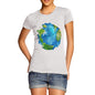 Women's Global Warming Melting Earth T-Shirt