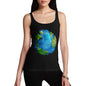 Women's Global Warming Melting Earth Tank Top