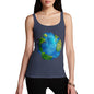 Women's Global Warming Melting Earth Tank Top