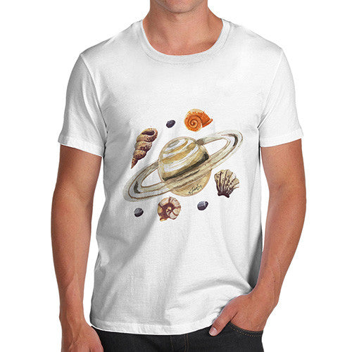 Men's Saturn Seashells T-Shirt