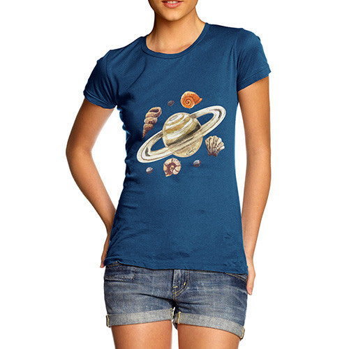 Women's Saturn Seashells T-Shirt