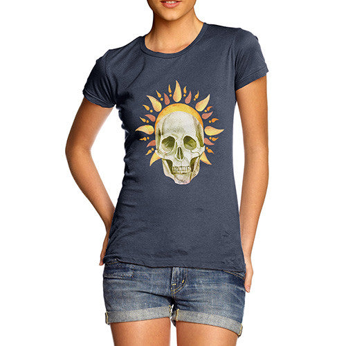 Women's Sun Skull T-Shirt