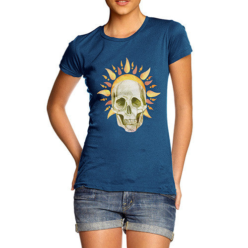 Women's Sun Skull T-Shirt