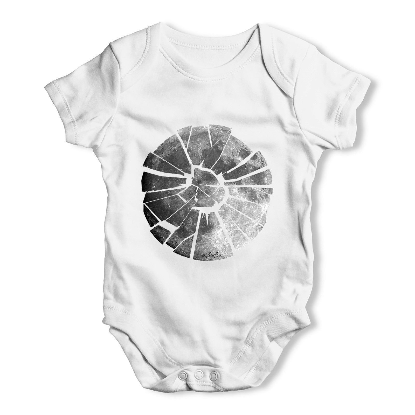 Shattered Moon Baby Grow Bodysuit