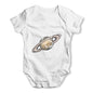 Shattered Planet Saturn Baby Grow Bodysuit