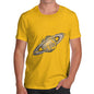 Men's Shattered Planet Saturn T-Shirt