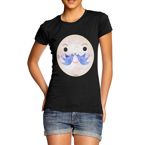 Women's Moonlighting Love Birds T-Shirt