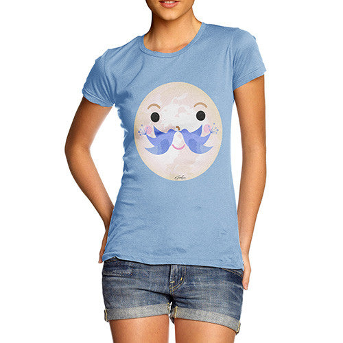 Women's Moonlighting Love Birds T-Shirt