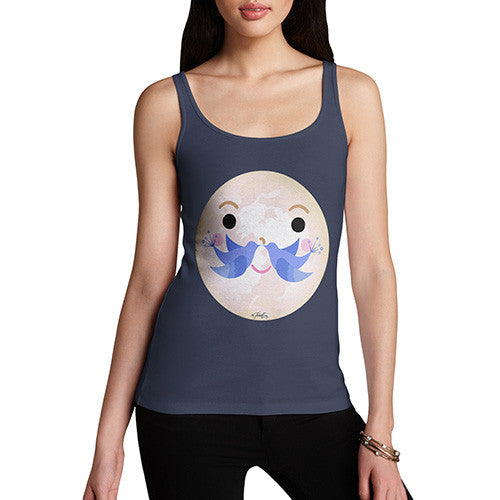 Women's Moonlighting Love Birds Tank Top