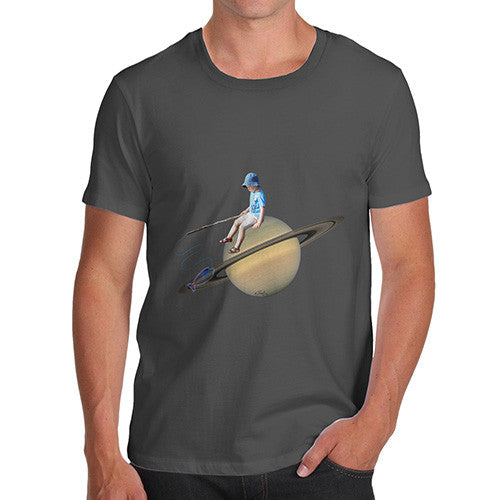 Men's Fishing On Saturn T-Shirt