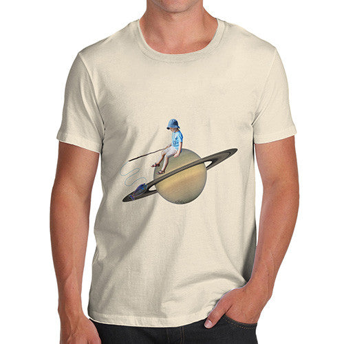 Men's Fishing On Saturn T-Shirt