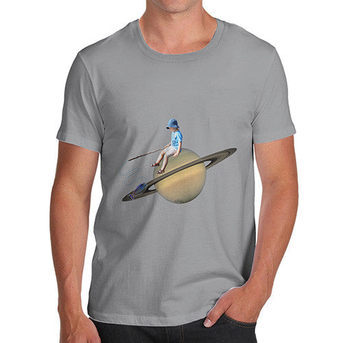 Men's Fishing On Saturn T-Shirt