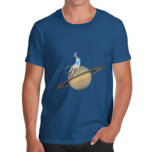 Men's Fishing On Saturn T-Shirt