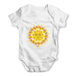 Ornate Sun Face Baby Grow Bodysuit