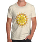 Men's Ornate Sun Face T-Shirt